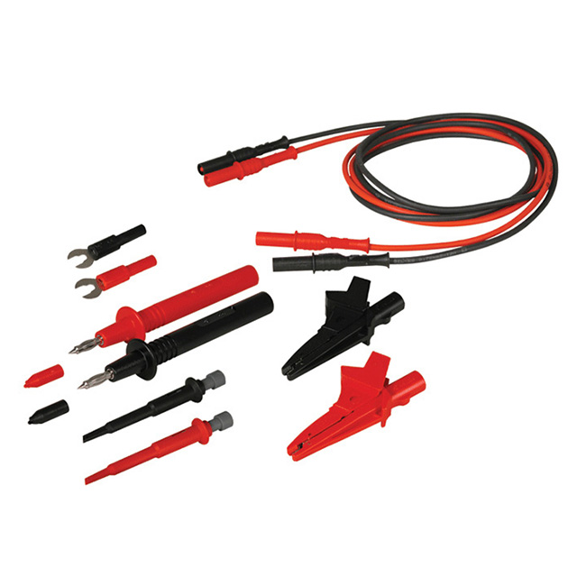 image of >DMM Kit Alligator Clips, Probes, Spade Lug Adapters, Sprung Hooks, Test Leads>CT2696