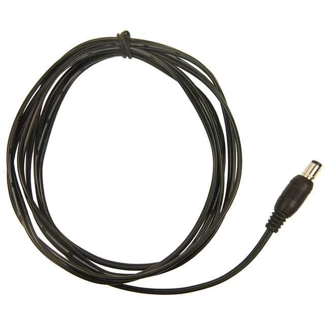 image of >Cable Assembly 2.5mm ID, 5.5mm OD Plug to Wire Leads Flat 6.6' (2.00m)>FC6814751