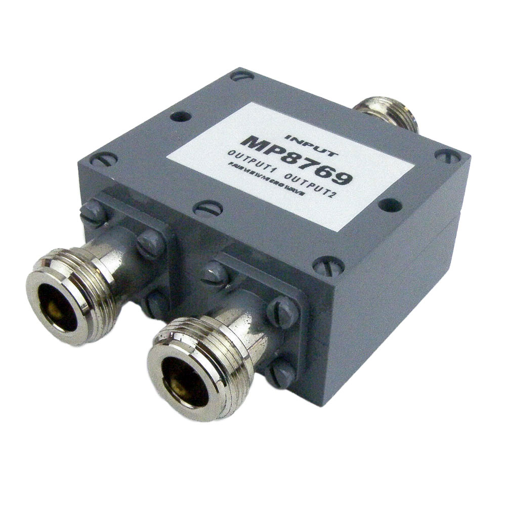 image of >RF Power Divider 2 GHz ~ 8 GHz Isolation (Min) 15dB, 7° Imbalance (Max), 1.45 VSWR (Max) Module>MP8769