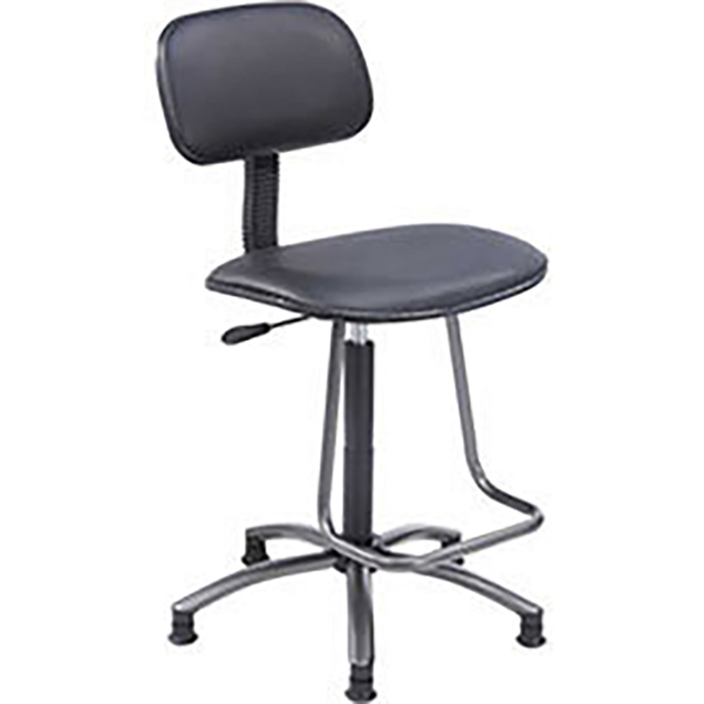 image of >250lb Black Production Stool>600DBK