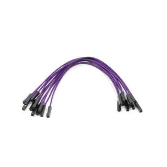 image of >Jumper Wire Female to Female 6.00" (152.40mm) 26 AWG>1717