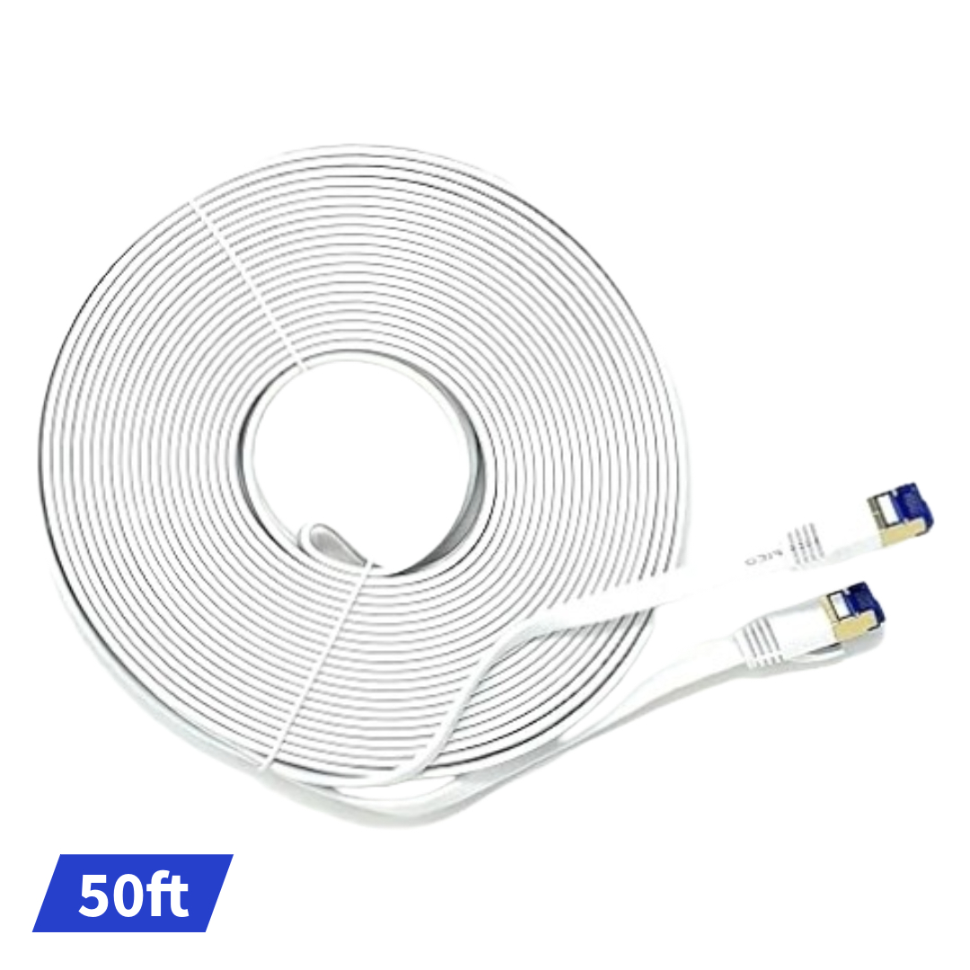 QG-CAT7F-50FT-WHT