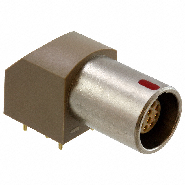 image of >10 Position Circular Connector Receptacle, Female Sockets Solder>EPG.1B.310.HLN