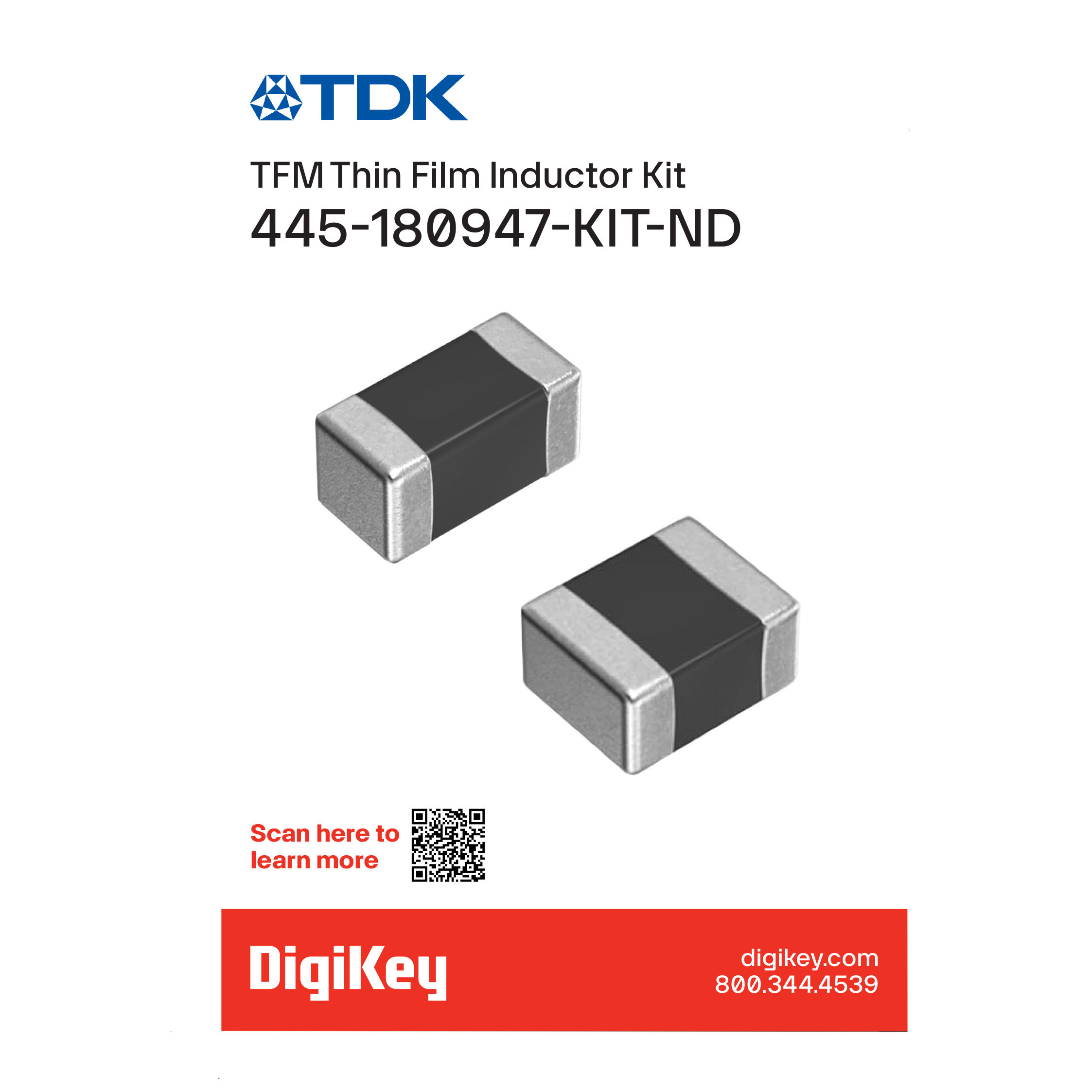 image of >Fixed Kit 70 Pieces (7 Values - 10 Each) Surface Mount>TFM-COMMERCIAL-KIT