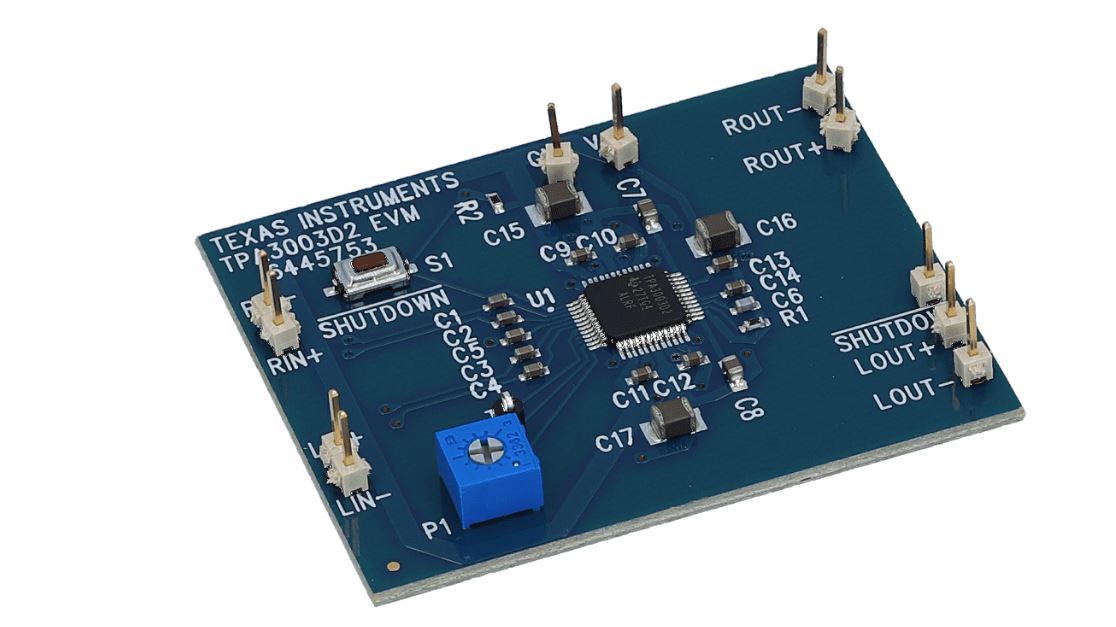 Audio Amplifier Evaluation Boards