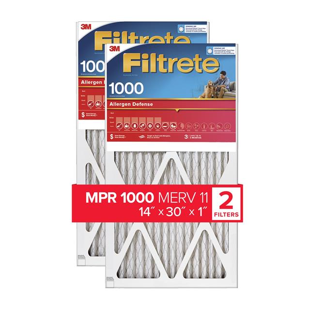 image of >30x14x1 Pleated Filter>9824-2PK-HDW