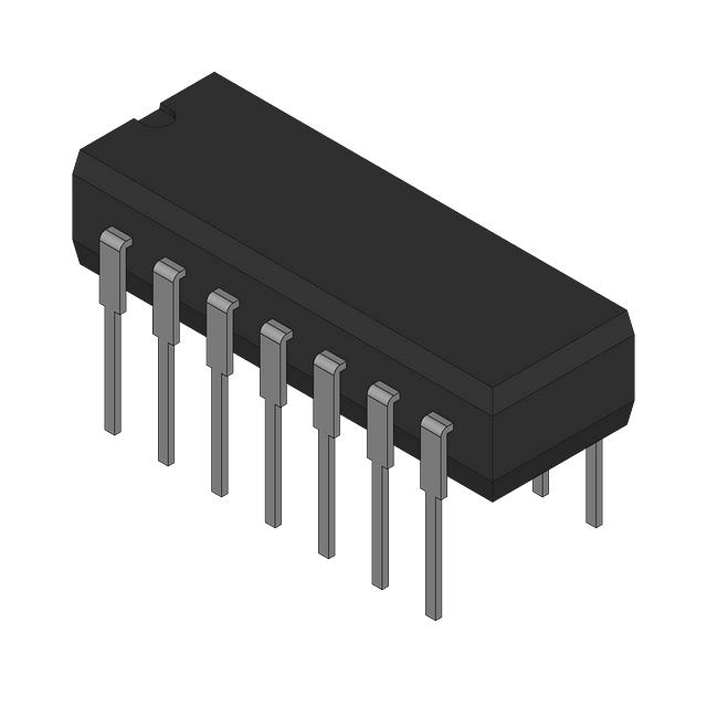 image of >Video Switch IC 2 Channel 14-PDIP>IH5341CPD+