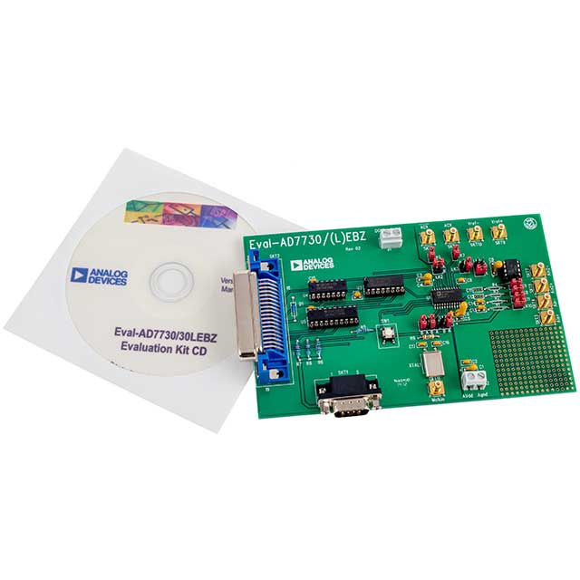 image of Analog to Digital Converters (ADCs) Evaluation Boards>EVAL-AD7730LEBZ
