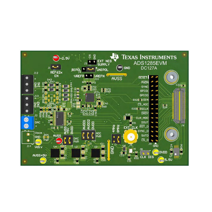 アナログ - デジタル コンバーター (ADC) 評価ボード