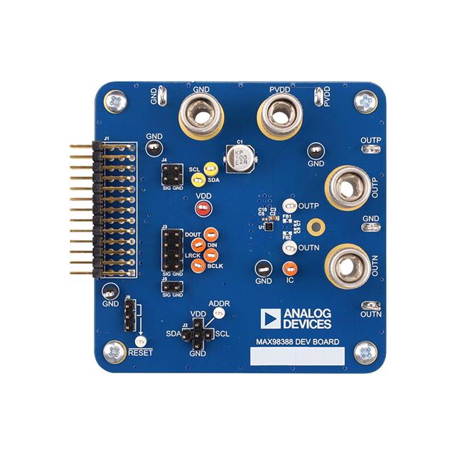 image of Audio Amplifier Evaluation Boards>MAX98388EVSYS# 