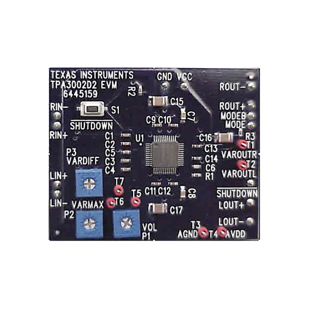 Audio Amplifier Evaluation Boards