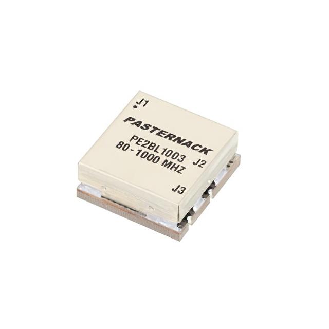 image of >RF Balun 80MHz ~ 1GHz 50 / 25Ohm 3-SMD Module>PE2BL1003