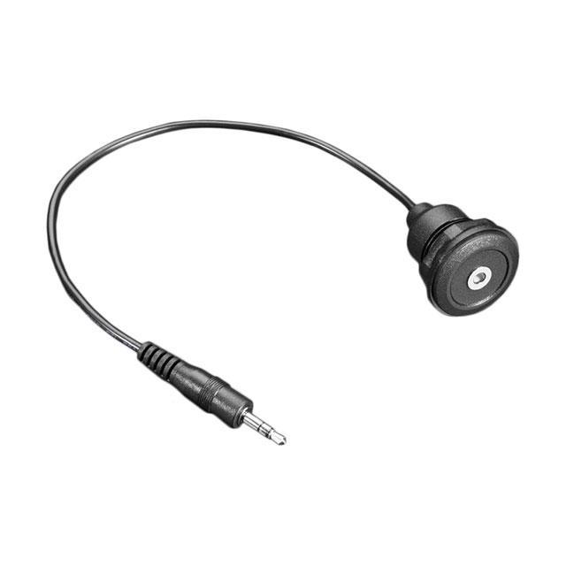 image of >Cable Stereo Phone Jack, 3.5mm (1/8") To Phone Plug, 3.5mm (1/8") 0.7' (21.84cm)>5418