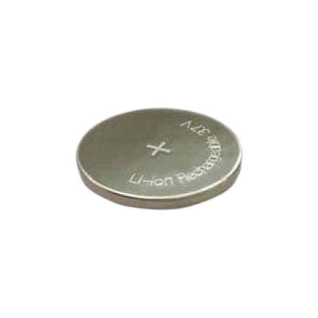 image of >Coin, 20.0mm 3.7 V Lithium-Ion Battery Rechargeable (Secondary) 85mAh>RJD2032C1