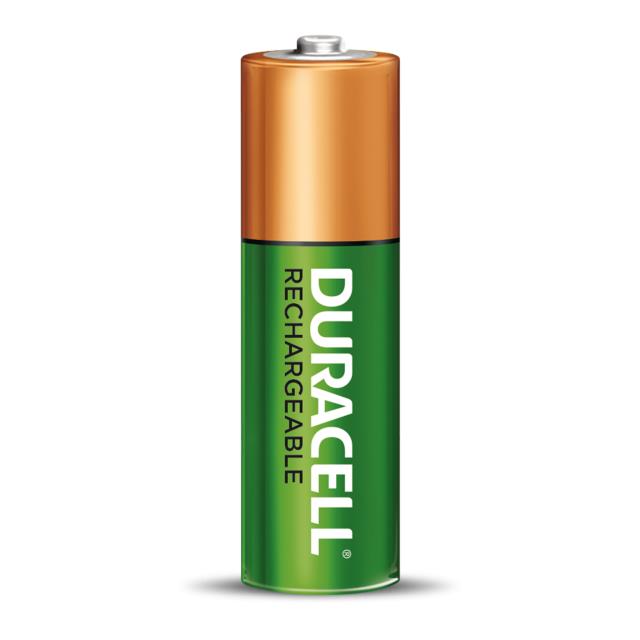 image of Batteries Rechargeable (Secondary)>AA-NIMH-DURACELL