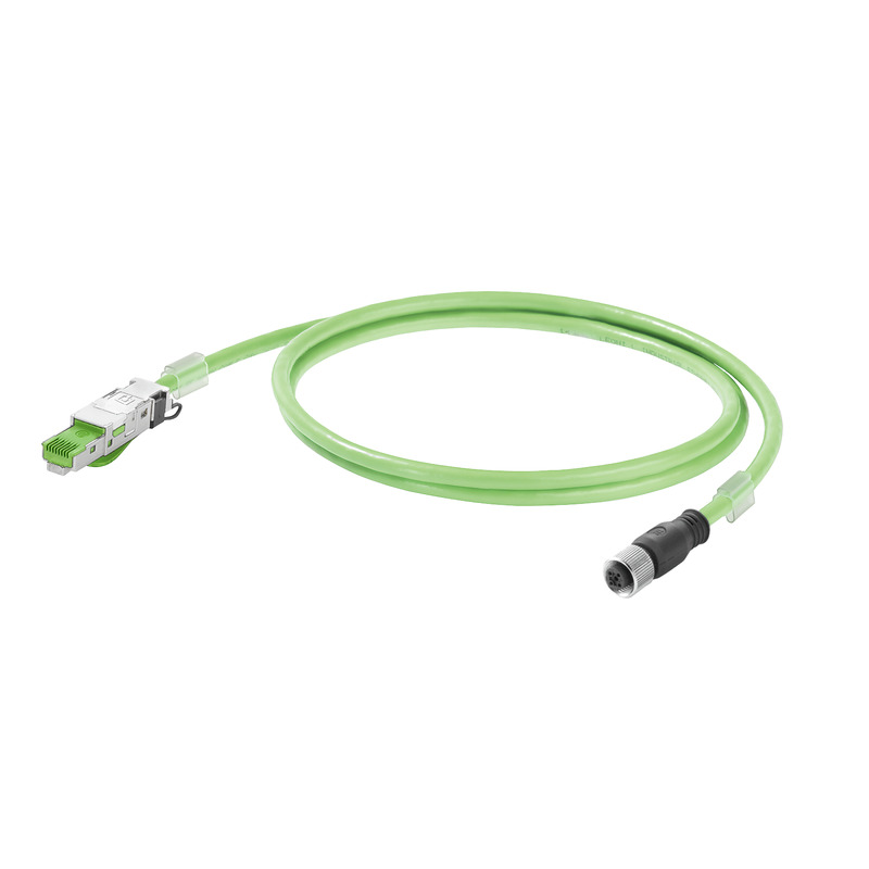 image of >Cable Assembly Circular 04 pos Female to RJ45, 8p4c 16.40' (5.00m)>1211080050