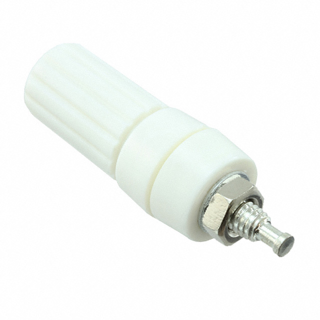 image of >Binding Post Connector Standard Fluted White Nickel>BU-P3760-9