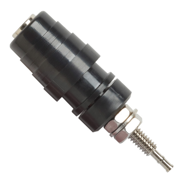 image of >Binding Post Connector Standard Knurled Black Nickel>73094-0