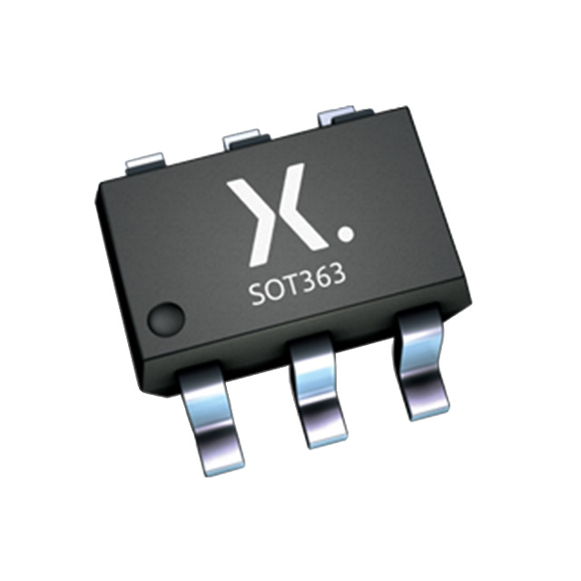 image of >Pre-Biased Bipolar Transistor (BJT) 2 PNP - Pre-Biased (Dual) 50V 100mA 180MHz 200mW Surface Mount 6-TSSOP>PUMB11-QX