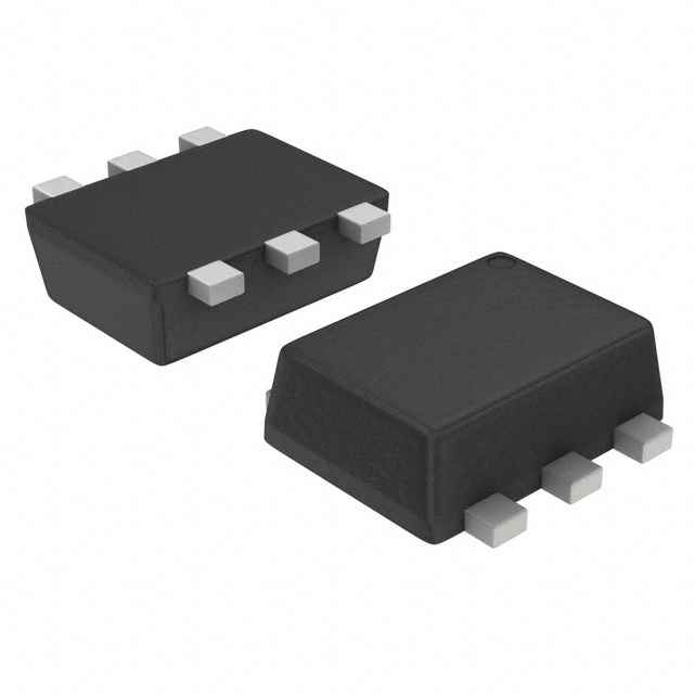 image of >Bipolar (BJT) Transistor Array 2 NPN (Dual) 40V 200mA 300MHz 500mW Surface Mount SOT-563>NST3904DXV6T1