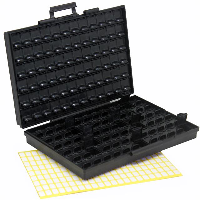 image of >Box Plastic Black Cover Included 9.000" L x 6.000" W (228.60mm x 152.40mm) X 1.500" (38.10mm)>BOX-ALL-144-AS