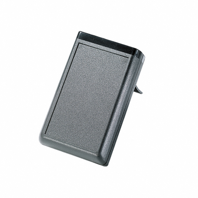 image of >Box Plastic, ABS Black Hand Held, Split Sides 3.937" L x 2.559" W (100.00mm x 65.00mm) X 0.945" (24.00mm)>BOS 401 ASC