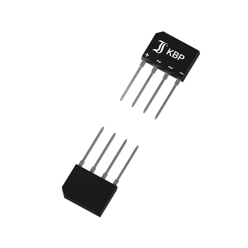 image of >Bridge Rectifier Single Phase Standard 200 V Through Hole KBP>KBP302G