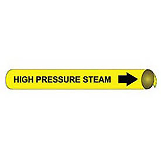 image of >Pipe Marker for High Pressure Steam>B4059