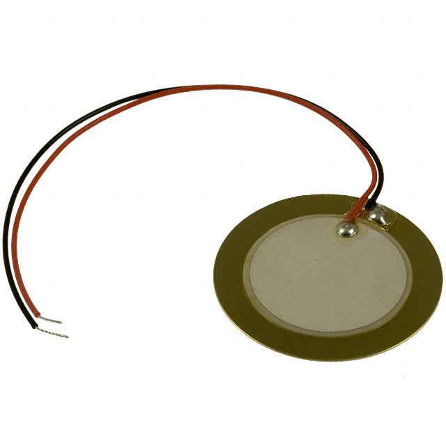 image of >4.6 kHz Standard Buzzer Element 30V p-p 1.063" Dia (27.00mm) 250 Ohms>CEB-27D44