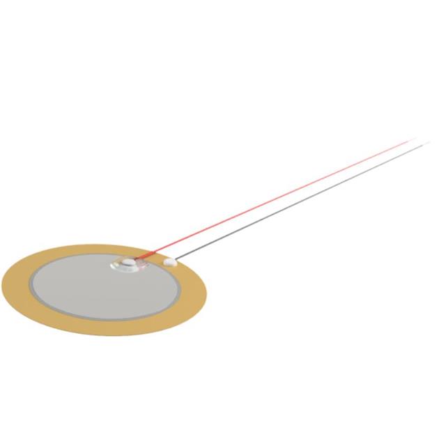 image of >4.6 kHz Standard Buzzer Element 30V p-p 1.063" Dia (27.00mm) 300 Ohms>ABLF2746B-LW100