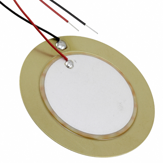 image of >2.8 kHz Standard Buzzer Element 1.378" Dia (35.00mm) 200 Ohms>7BB-35-3L0