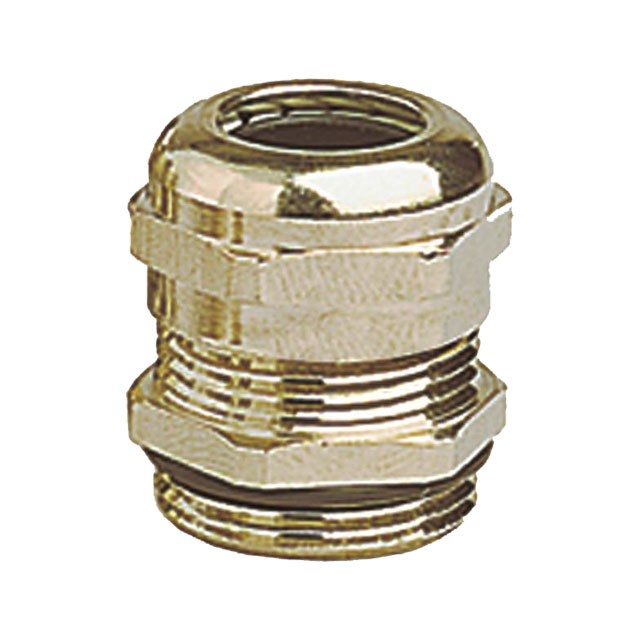 image of >Cable Gland Brass, Nickel Plated M16x1.5 Silver>98033