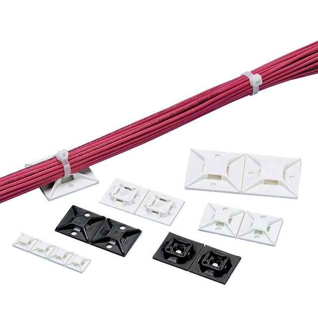 image of Attaches de câble - Supports et supports>ABM4H-AT-L 