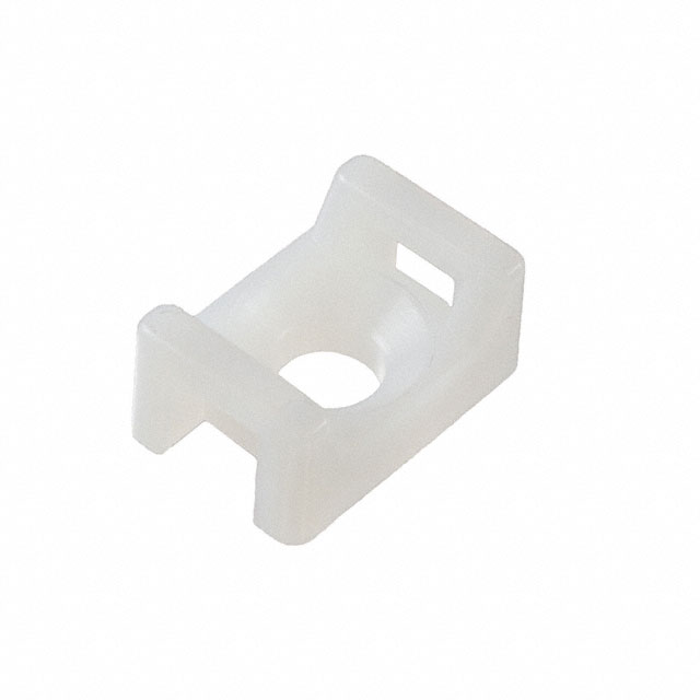 image of >Dual Opening Cable Tie Holder Natural Rivet or Screw, 3/16" (M3)>TM2R6-C