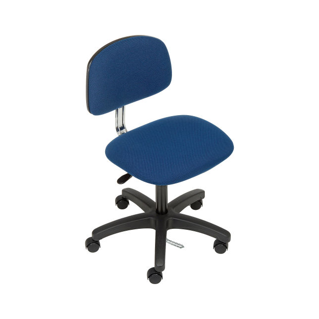 image of >300lb 5 Legged Blue ESD / Clean Room Chair>GFESD021BLU