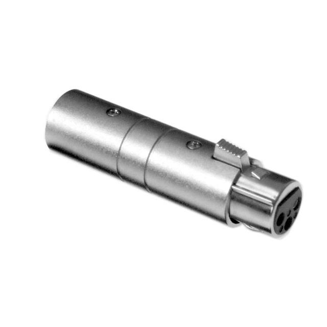 image of >Circular Connector Standard 3/3 Female Sockets/Male Pins Free Hanging (In-Line)>AC3F3MBW