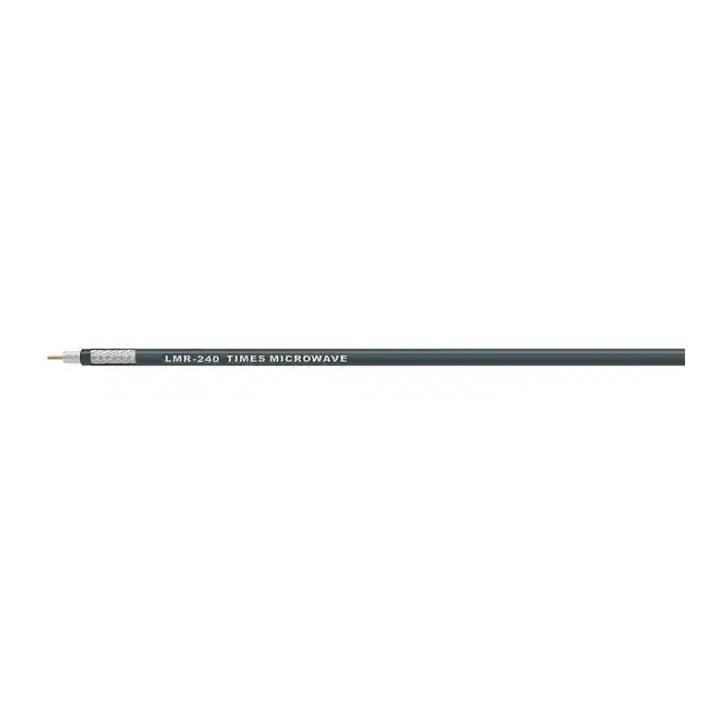 image of >Coaxial Cable LMR-240 1.0' (0.30m) 50 Ohms>LMR-240-UF-1FT