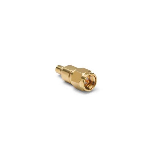 image of >Adapter Coaxial Connector SMA Plug, Male Pin To SMB Plug, Male Pin 50 Ohms>779674-01