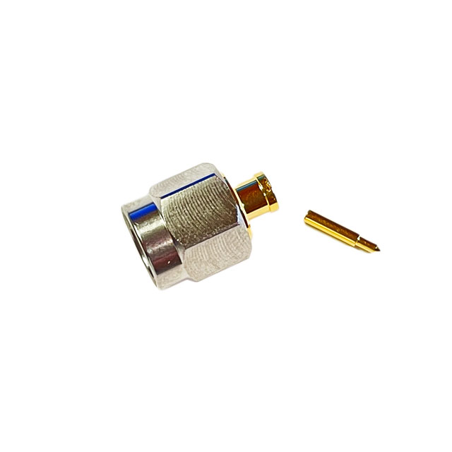 image of >SMA Connector Plug, Male Pin 50 Ohms Free Hanging (In-Line) Solder>PSM12B-A28G01