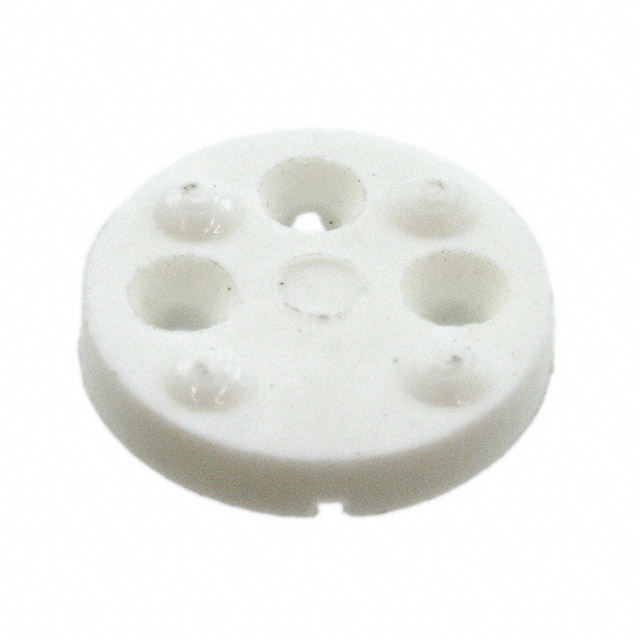 image of >Component Mount TO-5 Circular 0.090" (2.29mm) White>517-095