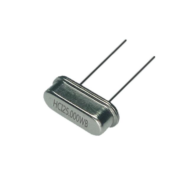 image of >6 MHz ±30ppm Crystal 20pF 70 Ohms HC-49/US>X49ST2-6.000-F20JGDTK