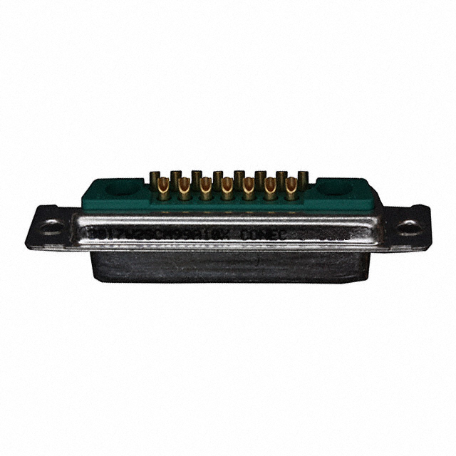 image of >17 (15 + 2 Coax or Power) Position D-Sub, Combo Receptacle, Female Sockets Connector>3017W2SCM99A10X