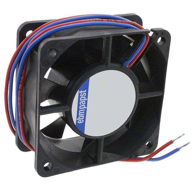 image of >Fan Tubeaxial 5VDC Square - 60mm L x 60mm H Ball 12.0 CFM (0.336m³/min) 2 Wire Leads>605L