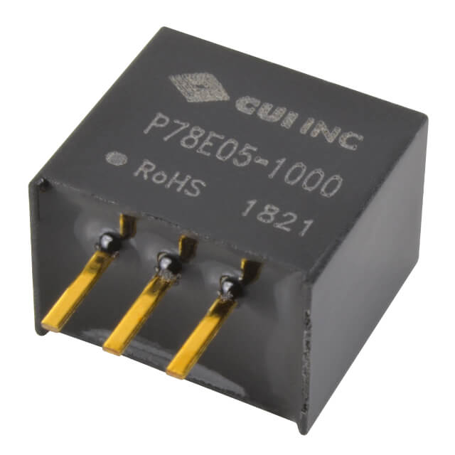 image of >Non-Isolated PoL Module DC DC Converter 1 Output 5V 1A 8V - 36V Input>P78E05-1000