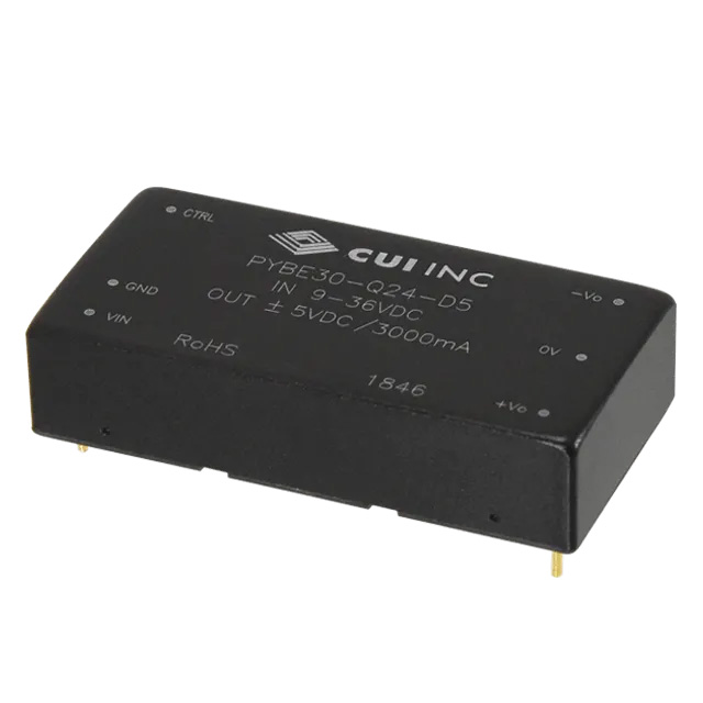 image of DC DC Converters>PYBE30-Q48-D15H-T