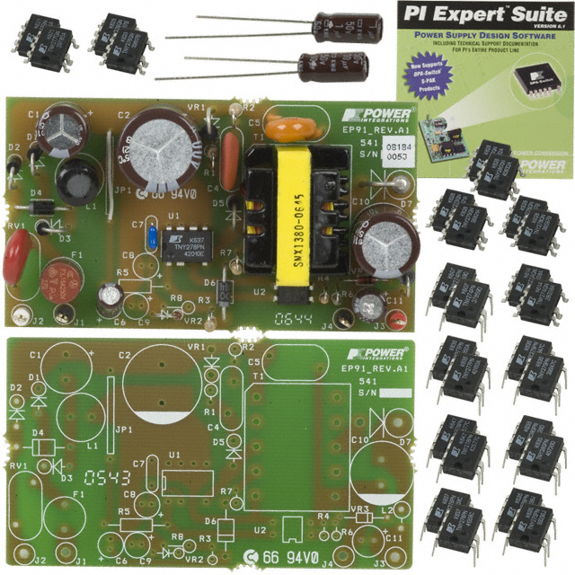 Cartes d'évaluation SMPS DC/DC et AC/DC (hors ligne)