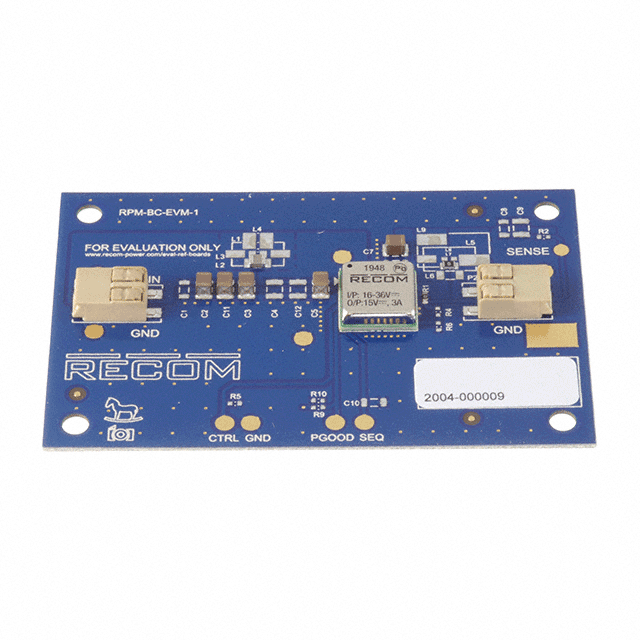 image of >RPMB15-3.0 - DC/DC, Step Down 1, Non-Isolated Outputs Evaluation Board>RPMB15-3.0-EVM-1