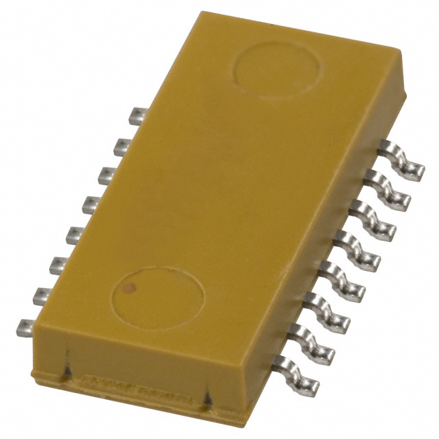 image of >500 ps ±0.050nS Inductor Delay Line 100 mA 50 Ohms 16-SOIC (0.220", 5.59mm Width)>GL2L5LS050D-T1-C