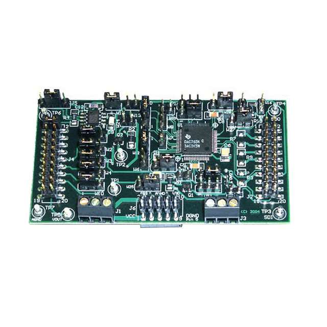 image of Digital to Analog Converters (DACs) Evaluation Boards>DAC7654EVM