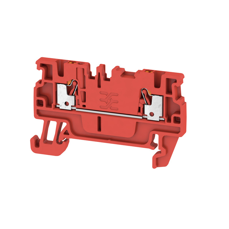 image of >Terminal Block Connector 2 Position Feed Through Red 14-26 AWG>2508020000